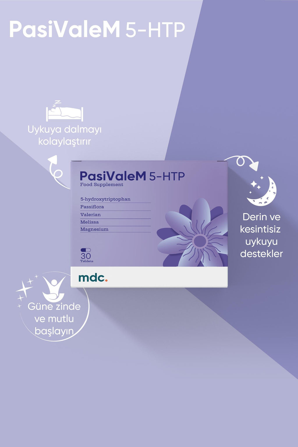 Pasivalem 5 Htp x  3'LÜ PAKET (MDC Pharma)
