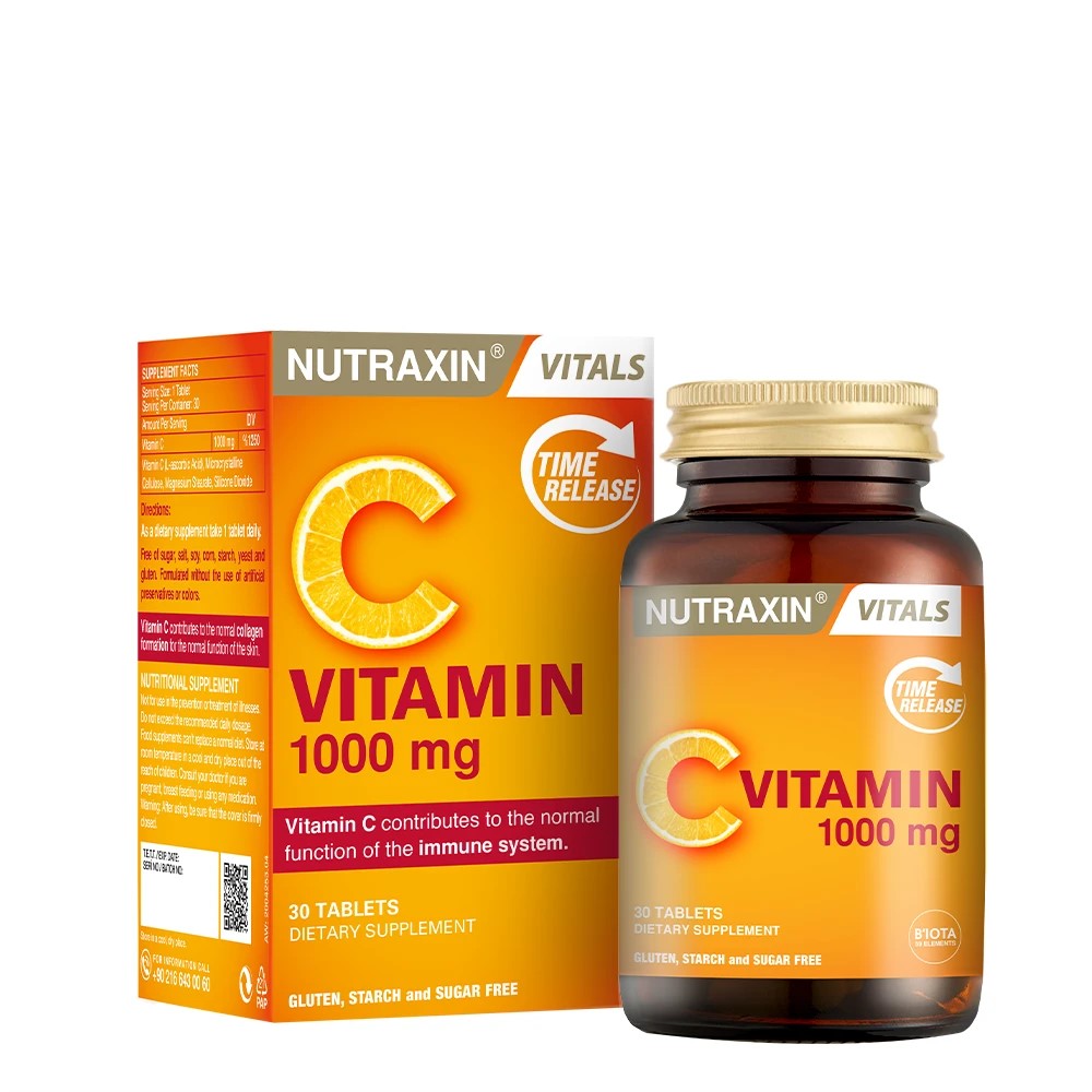 NUTRAXIN Vitamin C 1000 Mg 30 Tablet