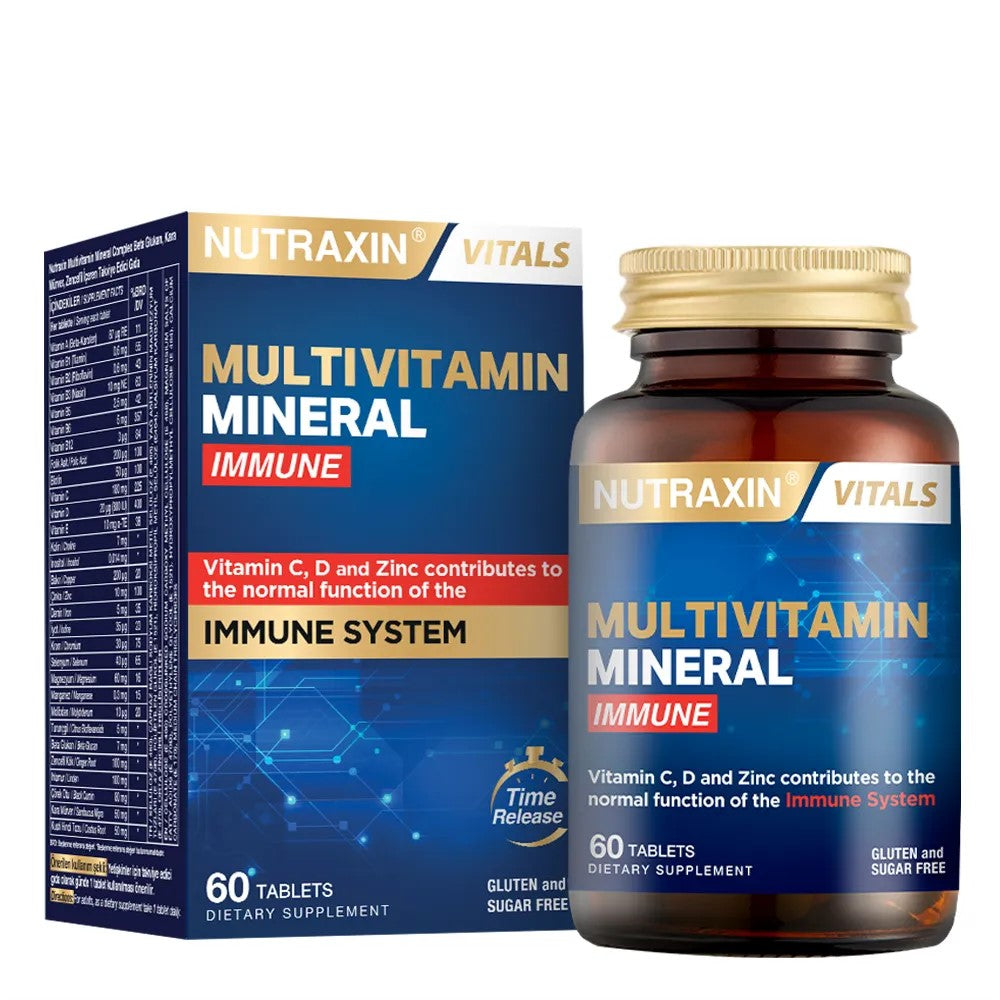 NUTRAXIN Multivitamin Mineral Immune 60 Tablet