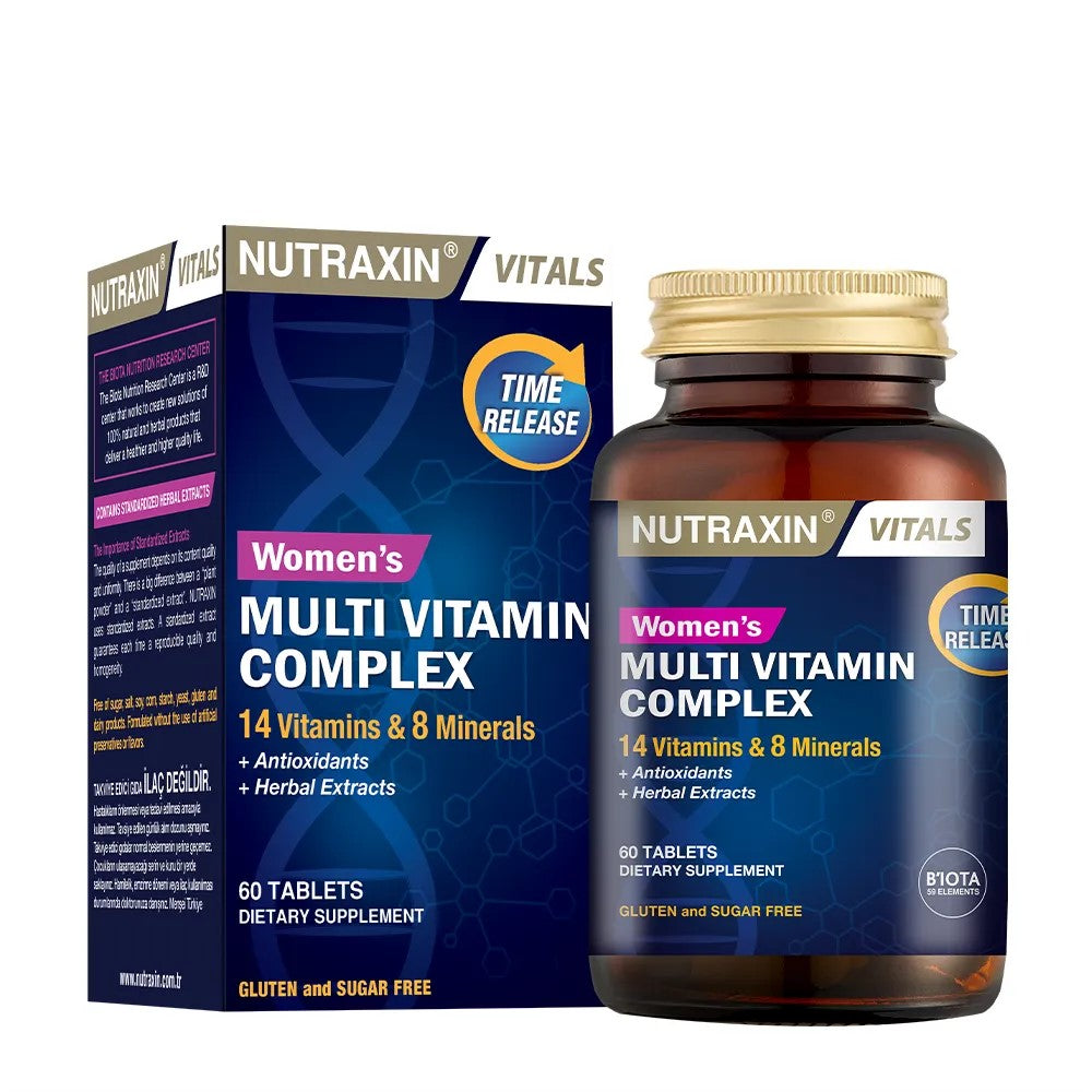 NUTRAXİN Multi Vitamin Complex Women's 60 TABLET