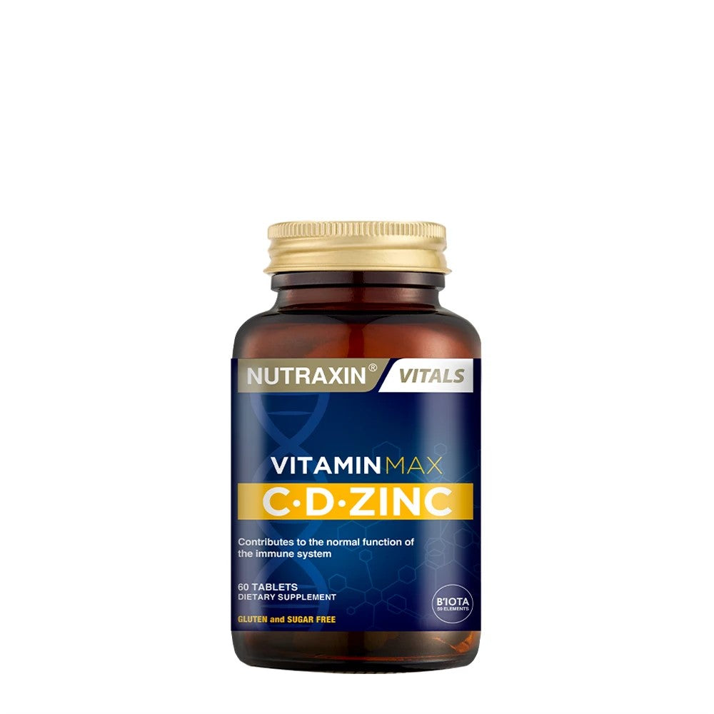 NUTRAXIN Vitamin Max C-D-Zinc 60 TABLET