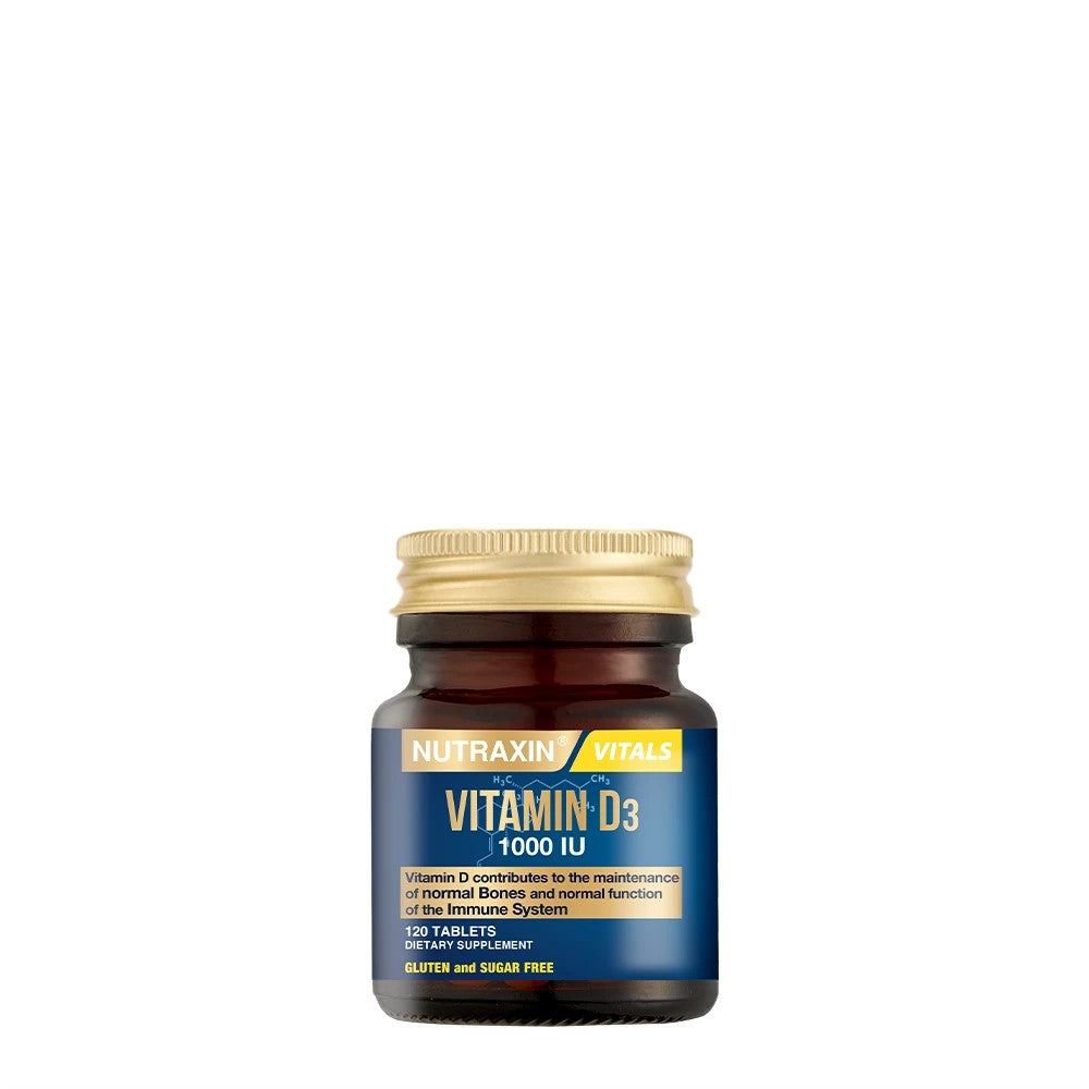 NUTRAXIN Vitamin D3 ( 120 Tablet )