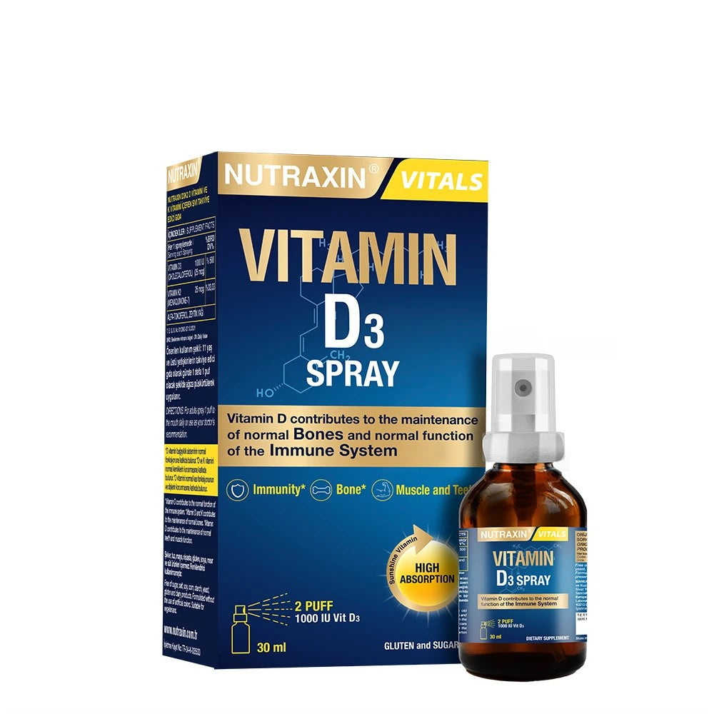 NUTRAXIN Vitamin D3 Spray