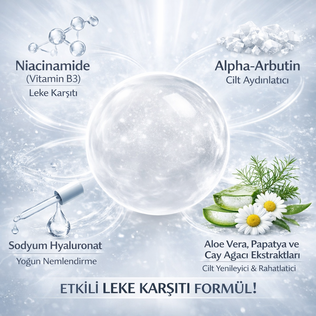 OJIJO London Leke Serumu 40 ML  Niasinamid & Alpha Arbutin