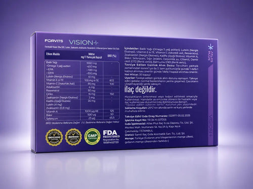 FORVİTS LAB VİSİON+ 30 SOFT JEL KAPSÜL