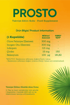 PROSTO (Saw Palmetto, Isırgan Otu, Likopen, Çinko, Selenyum) 30 Kapsül