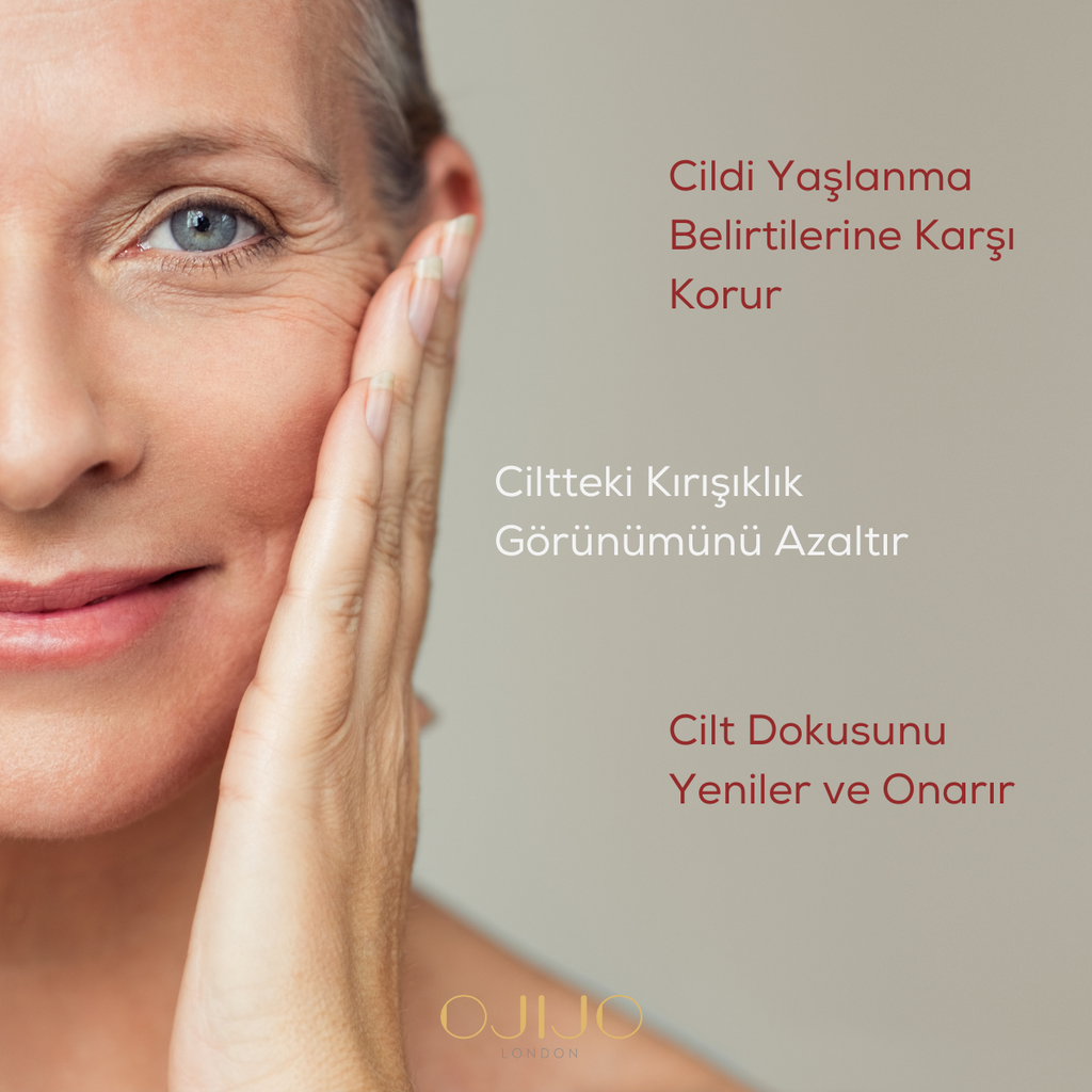 Ojijo London Kırışıklık Karşıtı, Onarıcı Retinol (a Vitamini) Gece Serumu 25 Ml