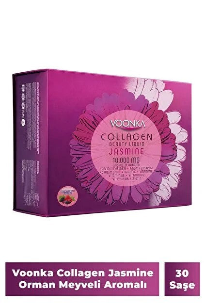 Collagen Jasmine Forest Fruit Flavored 30 Sachets 50 ml 3 Pieces