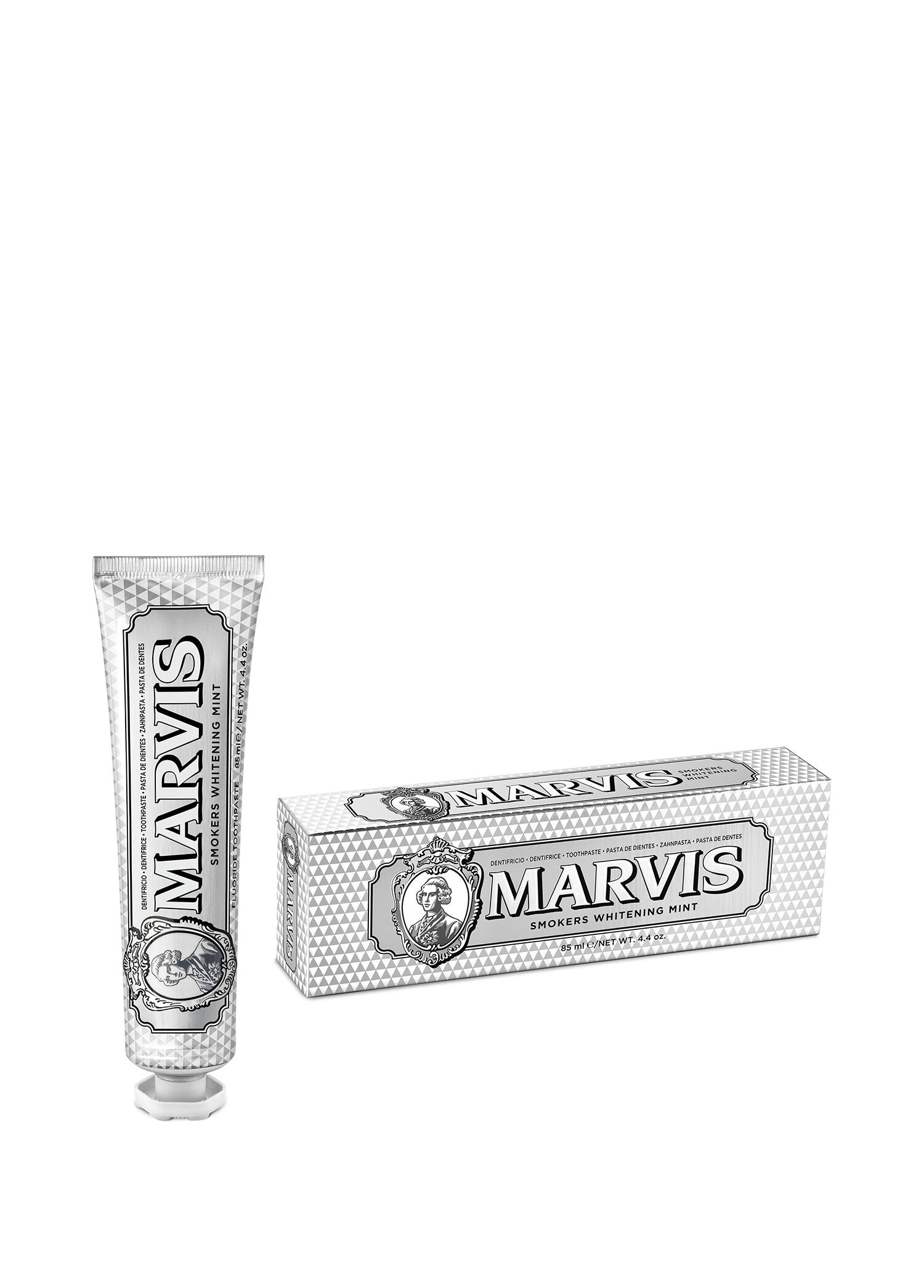 Marvis Smokers Whitening Mint 85 ml – Sigara İçenler İçin Doğal Beyazlık