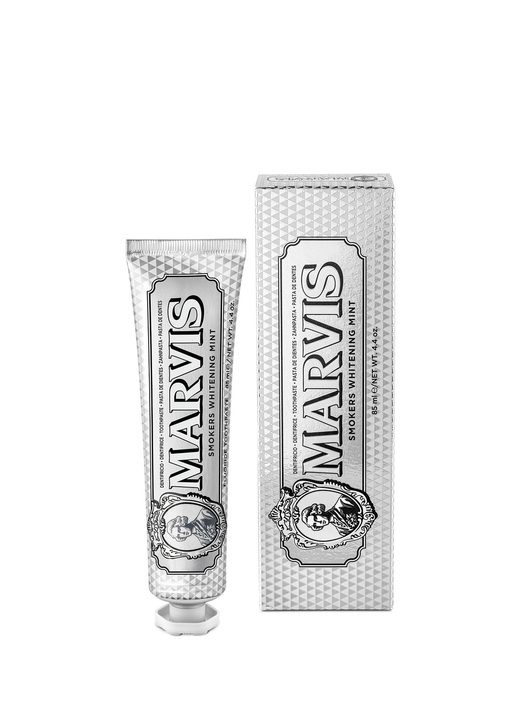 Marvis Smokers Whitening Mint 85 ml – Sigara İçenler İçin Doğal Beyazlık